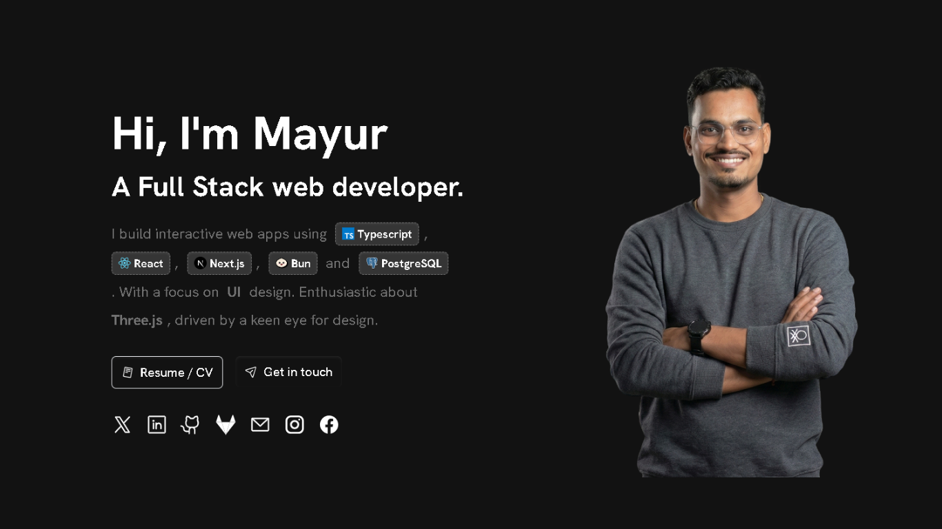 Mayur Hemant Bhavsar - Full Stack Developer